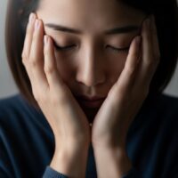 副腎疲労に悩む女性