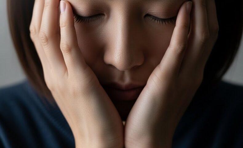 副腎疲労に悩む女性