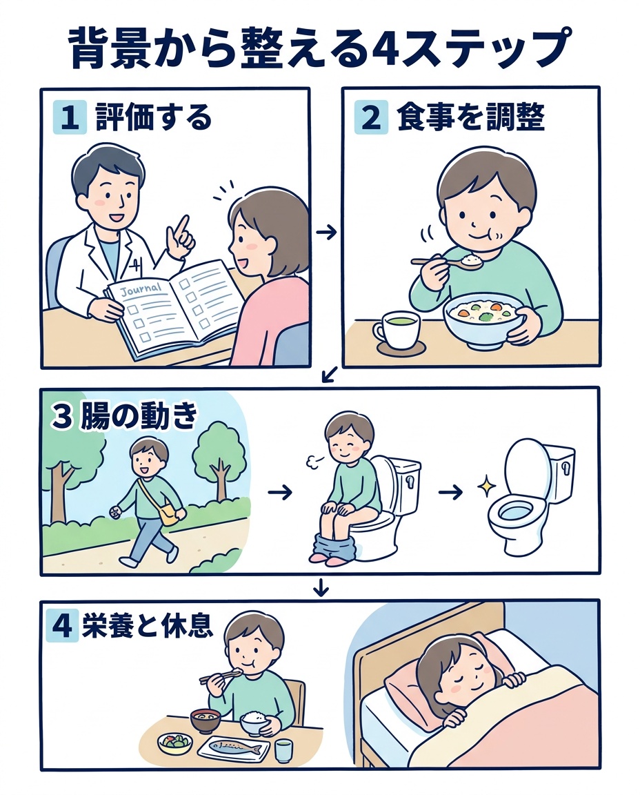 背景から整える4ステップ